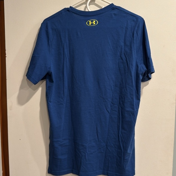 Under Armour Men’s Blue T-Shirt - small - Picture 3 of 3